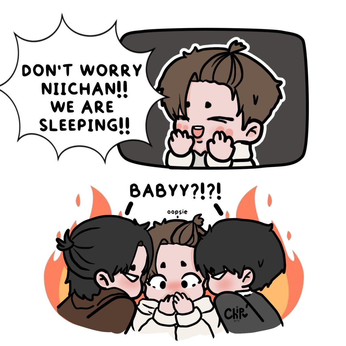chipnuna's tweet photo. dorm 3 ; ssssttt 🤫 https://t.co/8ptGmQMxxM