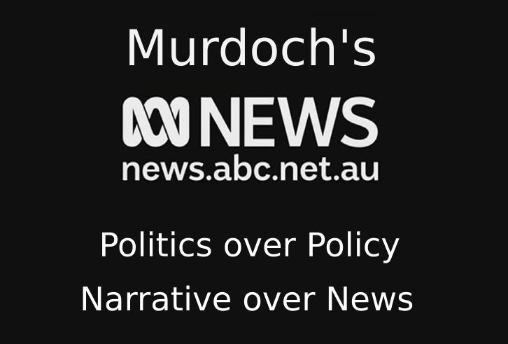 Your #ABC? No.

#Murdoch #SaveTheABC #journalism #auspol