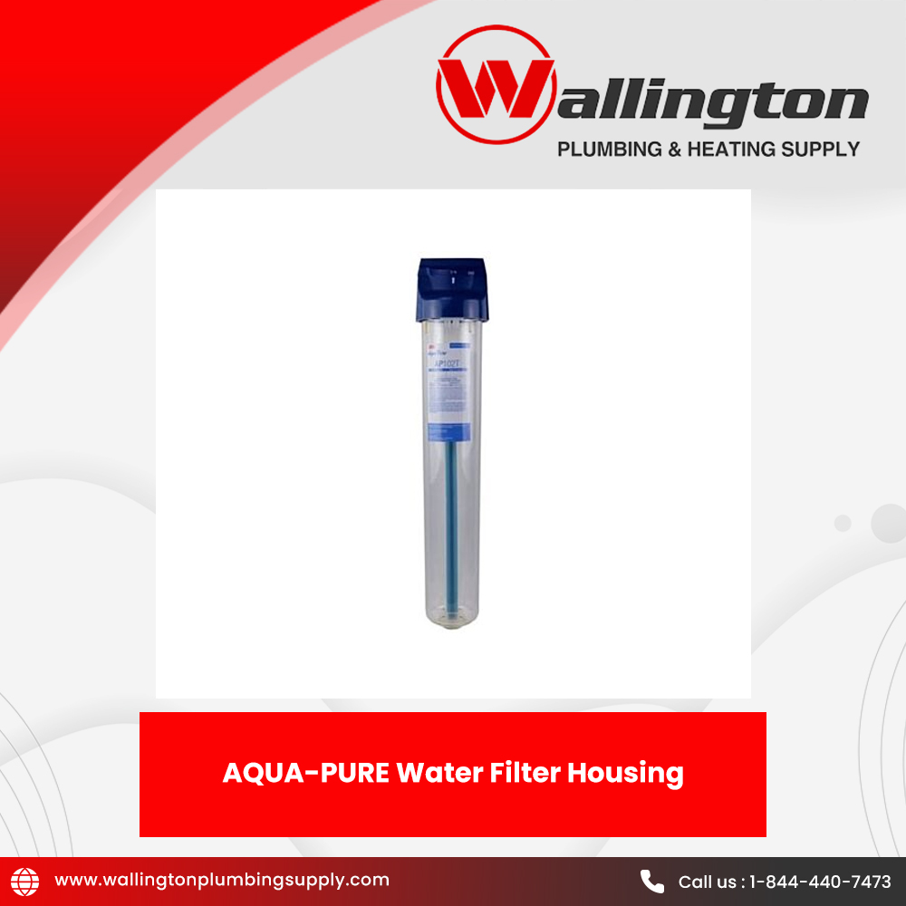 The Aqua-Pure Water Filter Housing has a standard design and a two-housing configuration, making it ideal for a range of water filters. Click bit.ly/3SAhp3X to buy from Wallington Plumbing Supply!

#wallingtonplumbingsupply #aquapure #waterfilterhousing