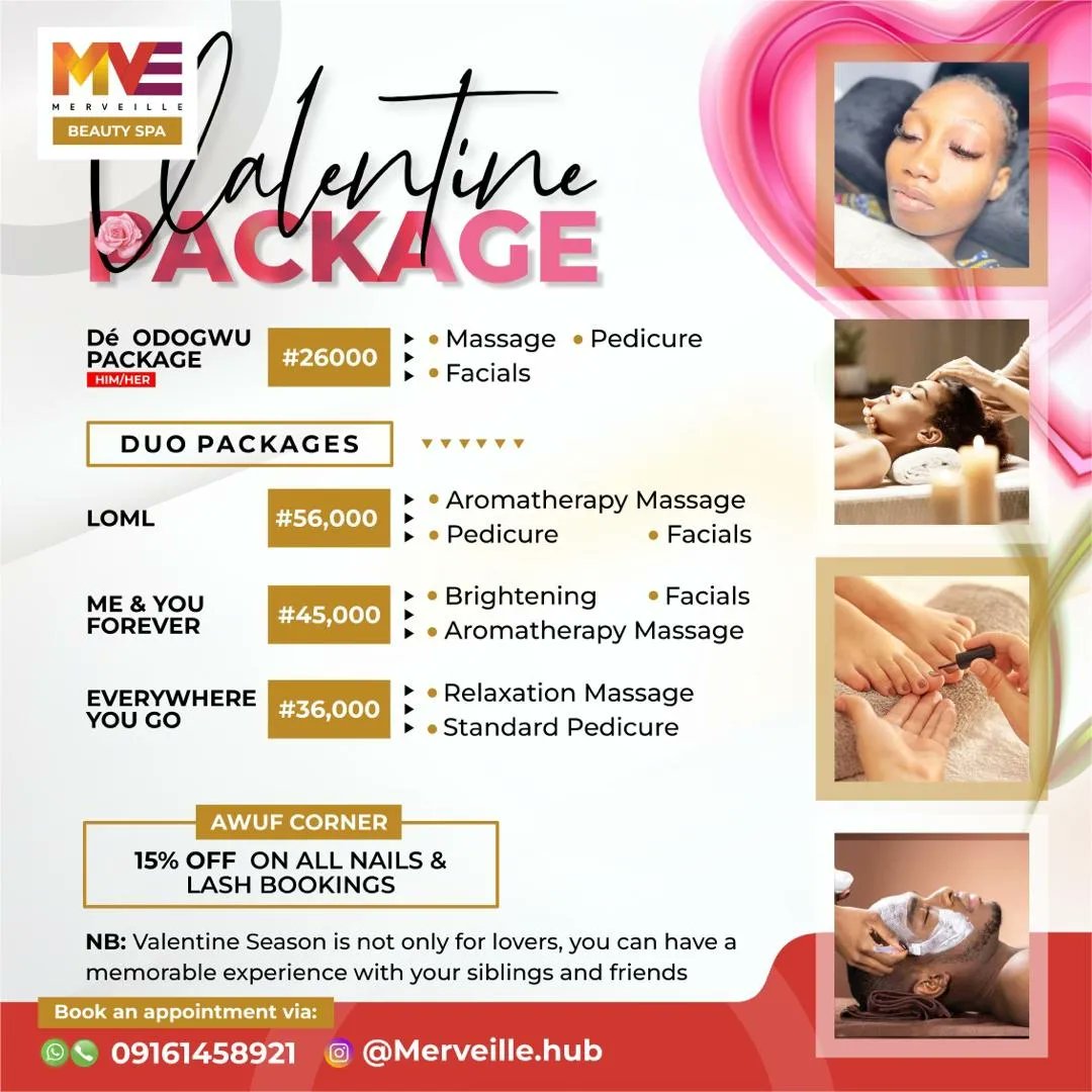 MerveilleHub's tweet photo. @Ishow_leck Valentine promo ongoing.
Studio location at 1 Alhaji Amoo street ogudu ojota Lagos https://t.co/GIYYTNPeQk