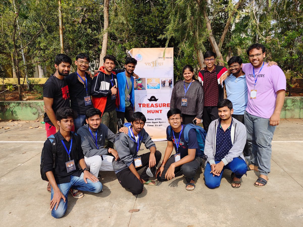 BhubaneswarIiit's tweet photo. Vishist at IIIT Bhubaneswar! 🎉 Students showcased their social enthusiasm in treasure hunts and yoga seminars. Their active participation highlighted their dynamic personalities. Here’s to a day filled with joy, games, and unforgettable moments #IIITBhubaneswar #iiitbbsr #iiit https://t.co/svxtNwQY9m