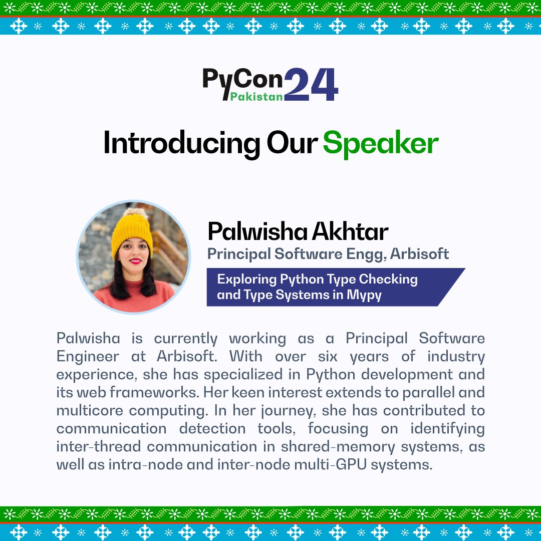 PyCon Pakistan tweet media