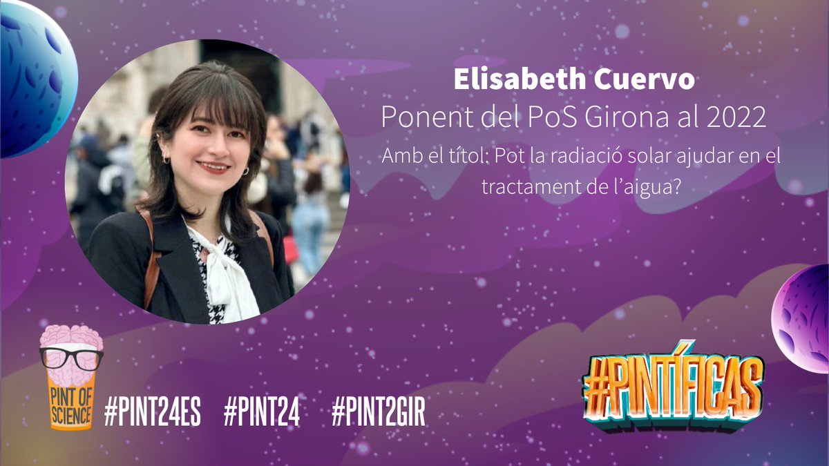 Girona7ciencia's tweet photo. Avui us presentem dues #PINTificas, l'@Anna_Segues, ponent i volunària i L'Elisabeth, ponent. Ambdúes fan possible el #PintofScience a #Girona

Gràcies!
🫰🏼✨👩🏽‍💻

#Pint24GIR #Pint24ES #GironaCiència #GironaInvestiga #11F #DiaMujerYNiñaEnCiencia #Pint24

@pintsworld
@pintofscienceES https://t.co/ciSl3sPWHq