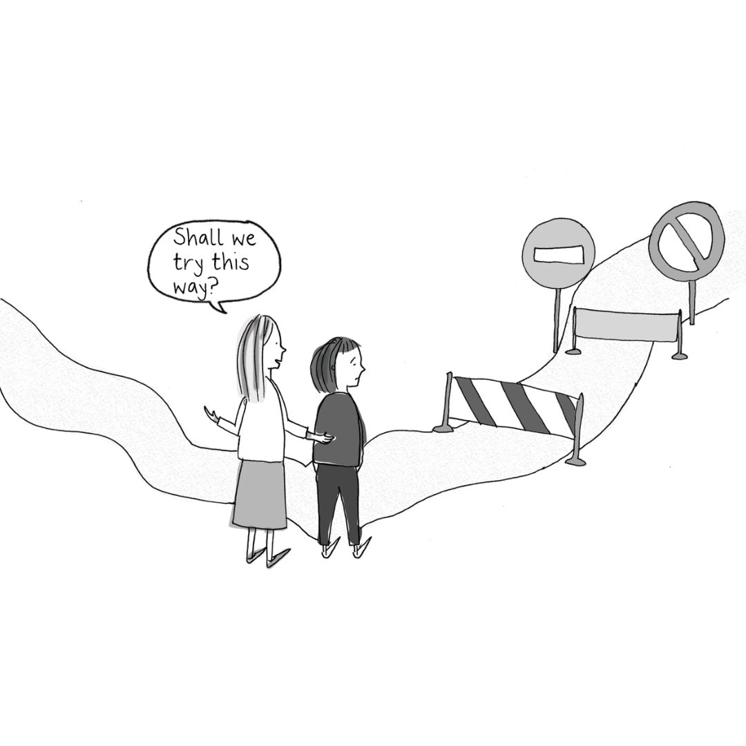 When we work with some learners, particularly those who have a PDA profile, we have to see learning as a journey and not a fixed destination.

We have to respect the learner with PDA’s autonomy and go with their flow, wherever that takes us. 

(continued)