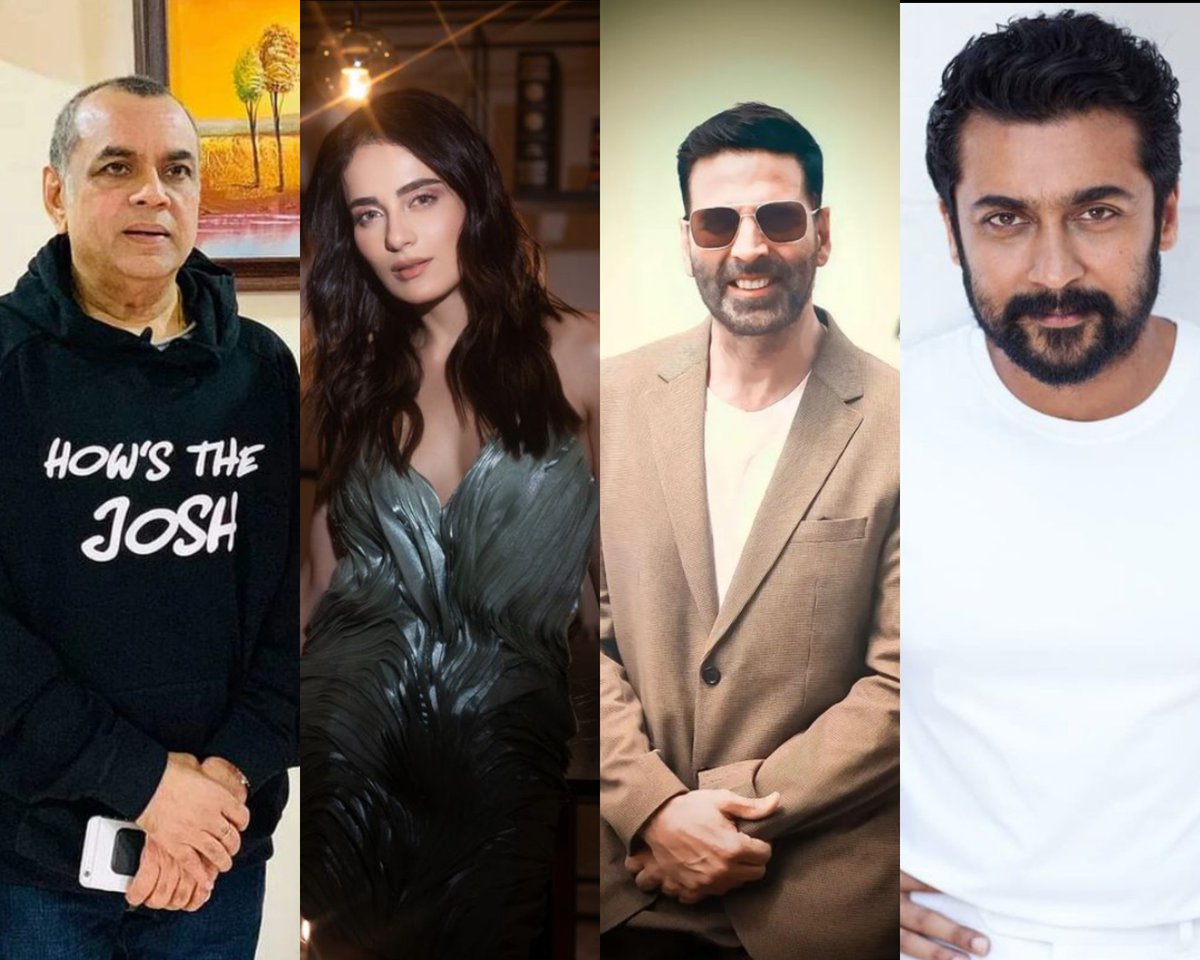 #sarfira team ✅💥
#AkshayKumar𓃵 #Suriya #pareshrawal #radhikamadan 

12 july 2024 in cinema💥