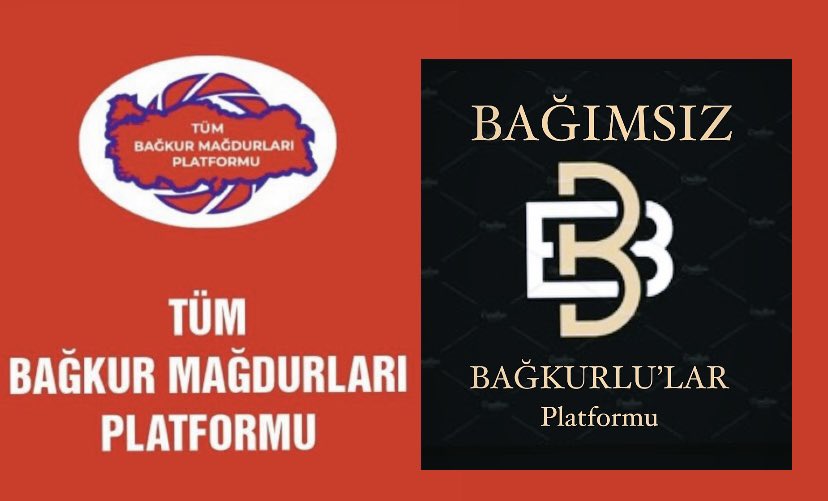 👉DUYURU👈
👉Tüm mağdur Bağkur’lu Arkadaşlar 
Hak arama mücadelemize destek olmak isteyenler ..!!
👉Bugün saat :11.00 da canlı odamız açılacaktır ..!!
👉öğlen saat :12.00 ‘de tweet çalışmamız başlayacaktır ..!!
👉Son düzlükte Bağkurlu olan herkesi desteğe bekliyoruz..!!
#Bağkur