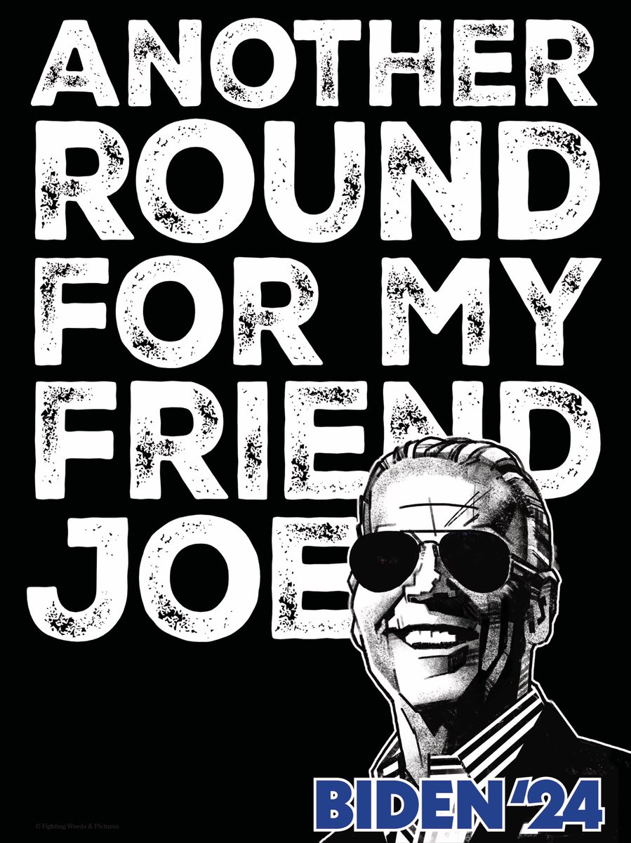 jweltman's tweet photo. @SenseiDuckOR Go to https://t.co/qoVWjwrBXW and get posters, Tee-shirts and lawn signs that show support for America’s hardest working geezer and chief, president Joe @Biden HQ https://t.co/tZvjDK75Dx