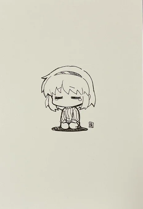 454日目のアナログイラストです。 