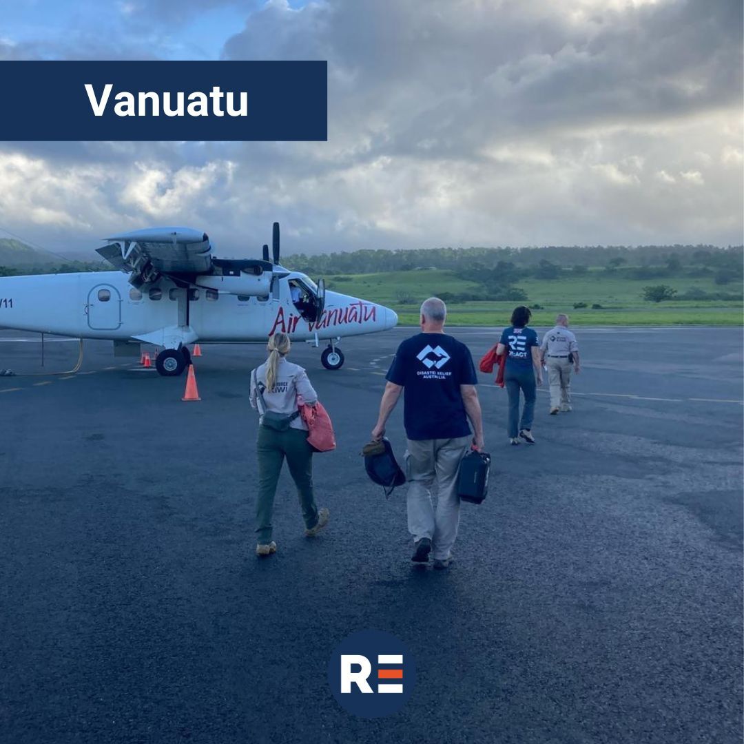 @taskforcekiwi are with REACT and Disaster Relief Australia in Vanuatu on the island of Malekula to assess dozens of schools impacted by severe weather events, including Cyclone Lola in late 2023. Thank you @airlinkflight and @flyairvanuatu for getting the team there.