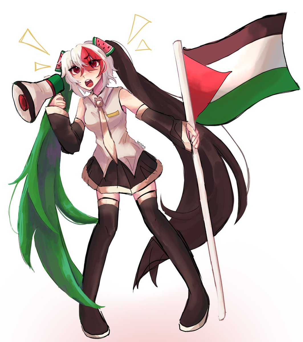 kei 🍉 from the river to the sea tweet media