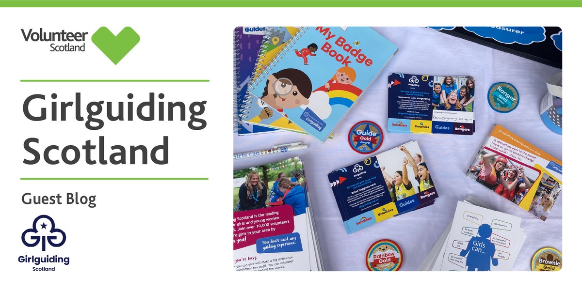 Check out a recent guest blog from @GirlguidingScot - They share how they have looked into new ways to recruit volunteers while also supporting individuals to change career, upskill, or enter employment for the first time. Read in full here: volunteerscotland.net/news/guest-blo…