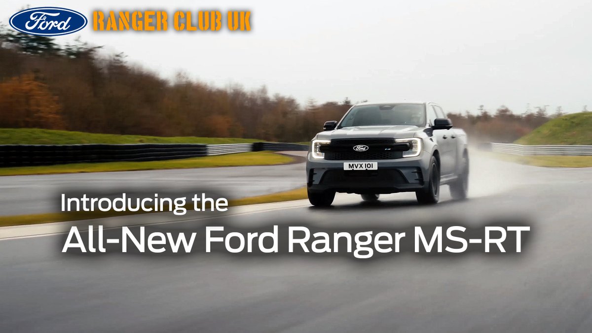 rangerclubuk's tweet photo. The time has come, introducing the All-New Ford Ranger MS-RT, the Ultimate Street Truck!

https://t.co/8PVgmuXg60

#msrt #forduk #fordranger #rangermsrt @MSRTRoadtech @forduk @FordNewsEurope @Ford @FordTrucks https://t.co/yD7HSAXpjr