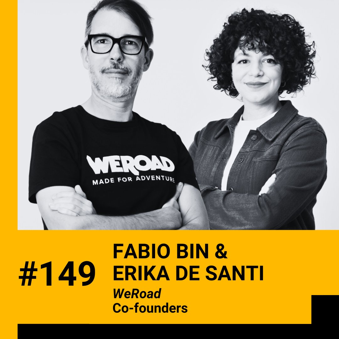 📷 NEW Ep 149 🧳with practical tips on #CommunityBuilding w/ <a href="/fabiobin/">Fabio Bin | WeRoad CMO</a> &amp; <a href="/ErikaDeSanti/">Erika</a>

Learn how low-budget growth hacks helped 🇮🇹startup <a href="/weroad_official/">WeRoad</a> to raise €36M and become a cult #travel site among millennials 

Full thread here: bit.ly/4bAsKbC