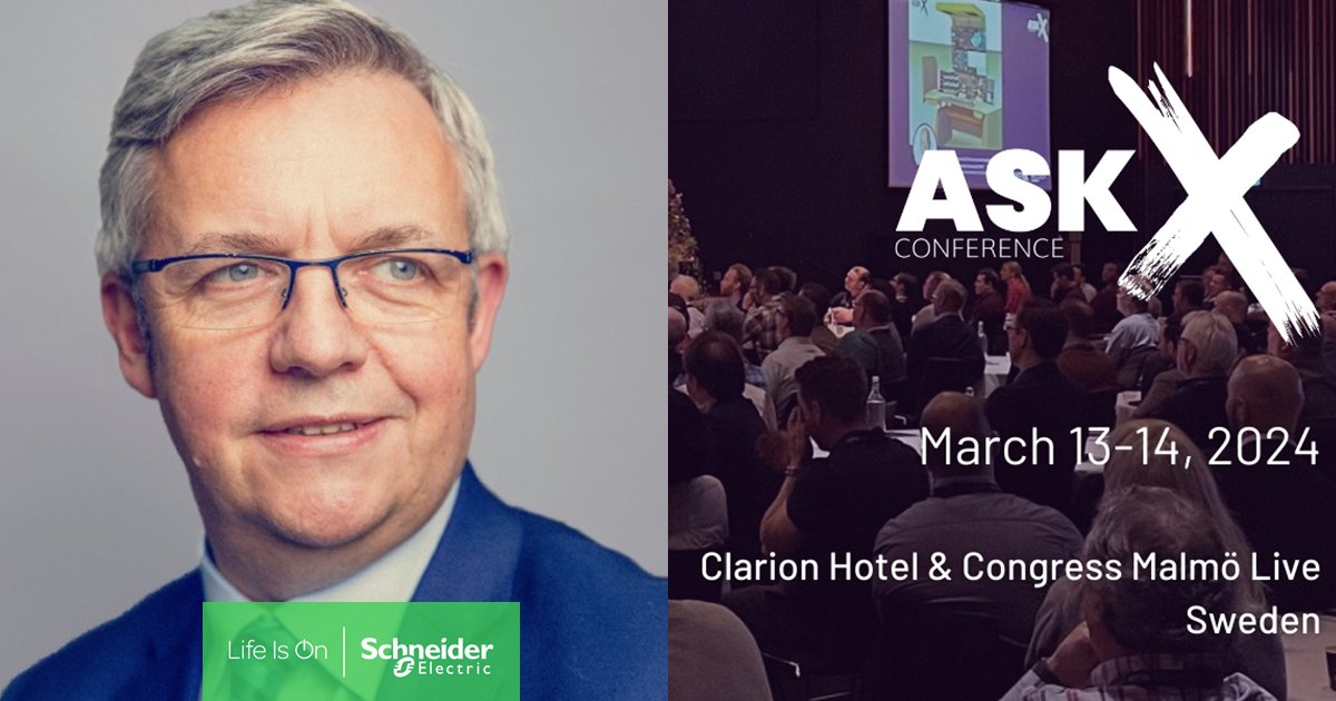 Deltag på AVEVA Select’s ASKx Conference på Clarion Hotel &amp; Congress i Malmö, hvor #SchneiderElectric er Silver Sponsor.

Læs mere og tilmeld her: spr.ly/6013VqBb3

#ASKX2024 #LifeIsOn #EcoStruxureAutomationExpert #SchneiderElectric