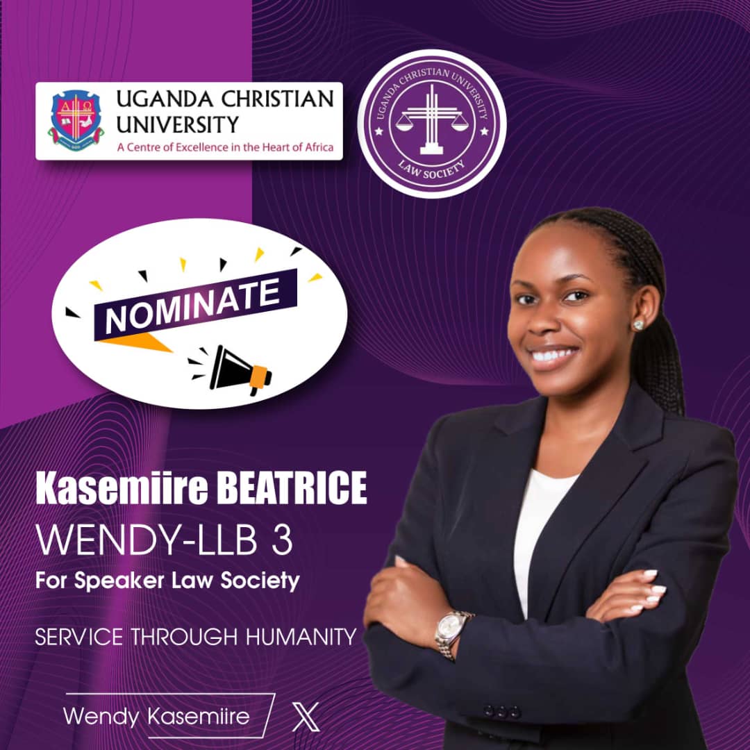wendykasemiire's tweet photo. Hello lovely people 💕 !! The day is finally here . Kindly log in to your https://t.co/PJLYMni5SW to nominate KASEMIIRE BEATRICE WENDY for SPEAKER UCULS 🔊.  SERVICE THROUGH HUMILITY. https://t.co/JuUTrpmKzL