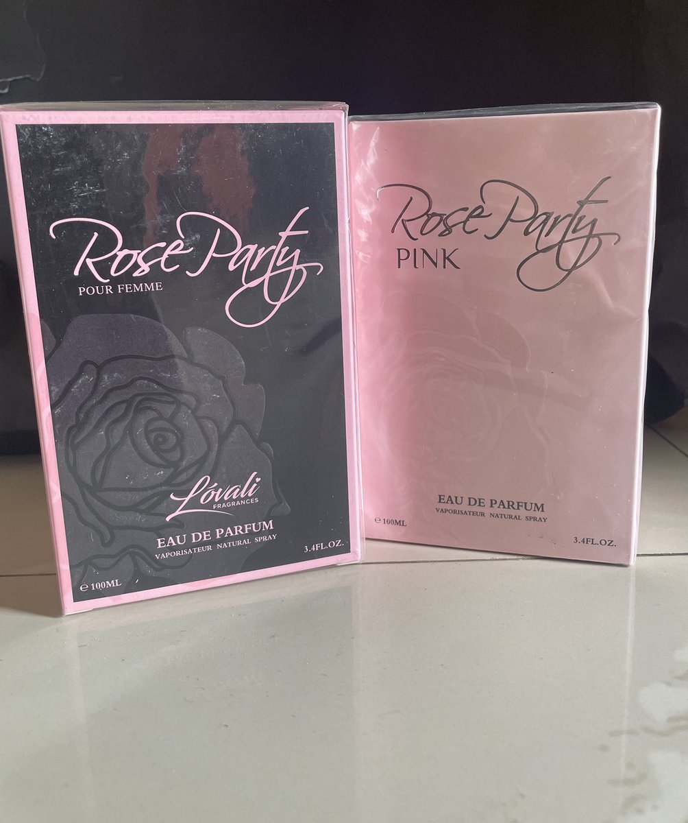 Scents_And_You's tweet photo. Available 🎊🎊🎊🎊🎊

Rose party

Female perfume 

Floral scent

Price: 8,500 https://t.co/rEmR7w1iIx