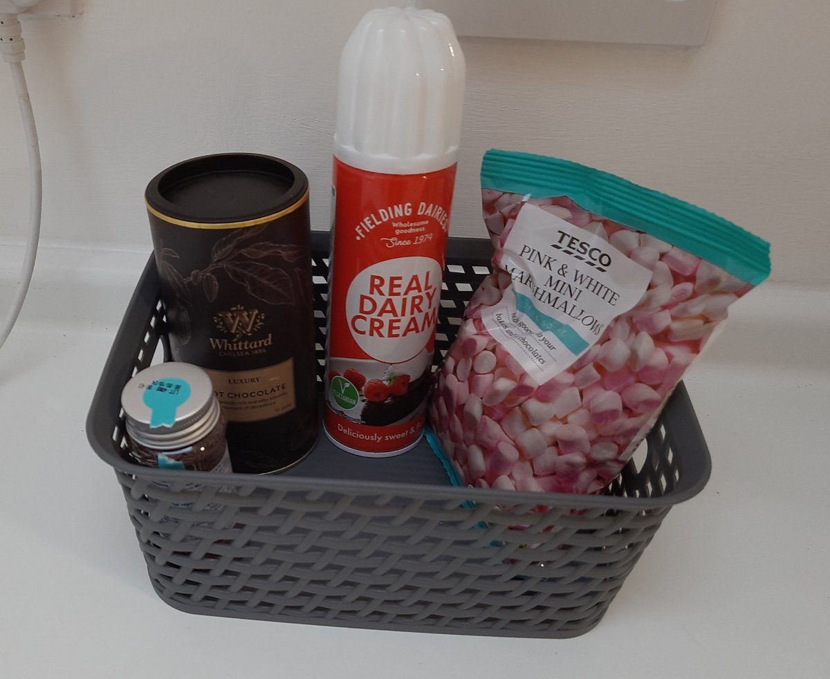 BHT_CE's tweet photo. The CE Team are making it their mission to bring a bit of fun into the office for 2024 by celebrating some of the weird and wonderful national days.  Last week we celebrated National Hot Chocolate day!  @BucksHealthcare https://t.co/xjqoaggAy9
