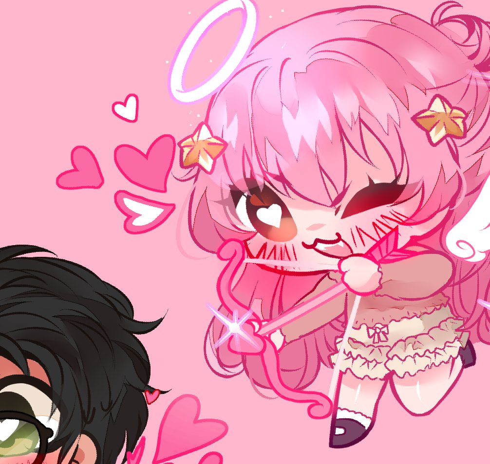 「YIPEEE!! Finished ALL 65 Valentine YCH!!」|❤️Mely❤️ Demon princess of hell ψ(｀∇´)ψ (36/50)のイラスト