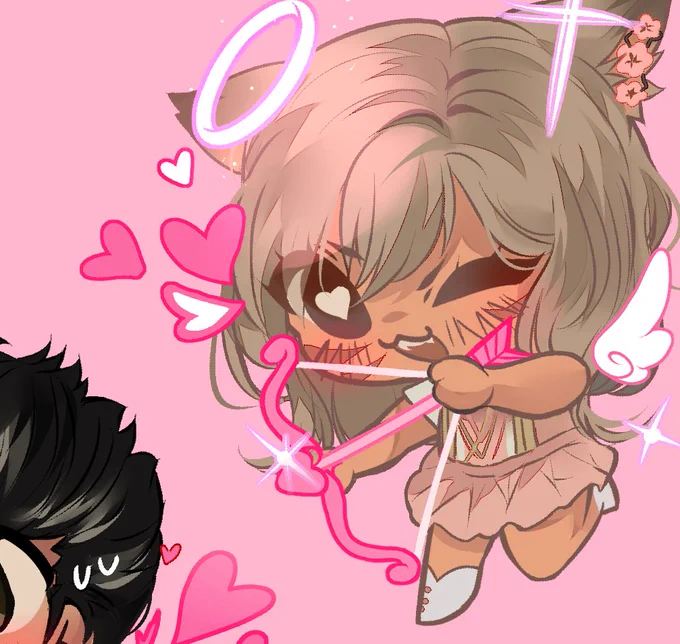 YIPEEE!! Finished ALL 65 Valentine YCH!! So be sure to check your emails or spam!! :D Also much love  ,  ,  ,  ,  ,  ,  and  for the raids ;w; aaa!! 