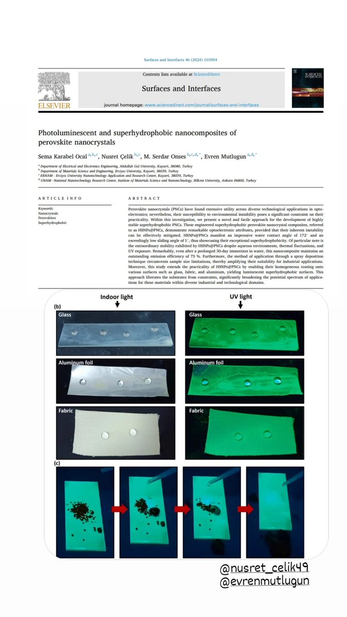 Yeni makalemiz yayınlandı 🥳<a href="/m_onses/">OnsesLab Research Account</a>,<a href="/evrenmutlugun/">Evren Mutlugün</a> ve <a href="/nusret0807/">Nusret Çelik</a> 
Bilimsel geleceğimizin yerli ve milli olması için üretmeye çalışmaya devam @EruMedya <a href="/AbdullahGul_UNV/">Abdullah Gül Üniversitesi</a>   <a href="/Tubitak/">TÜBİTAK</a> <a href="/ProfHasanMandal/">Prof. Dr. Hasan Mandal</a>