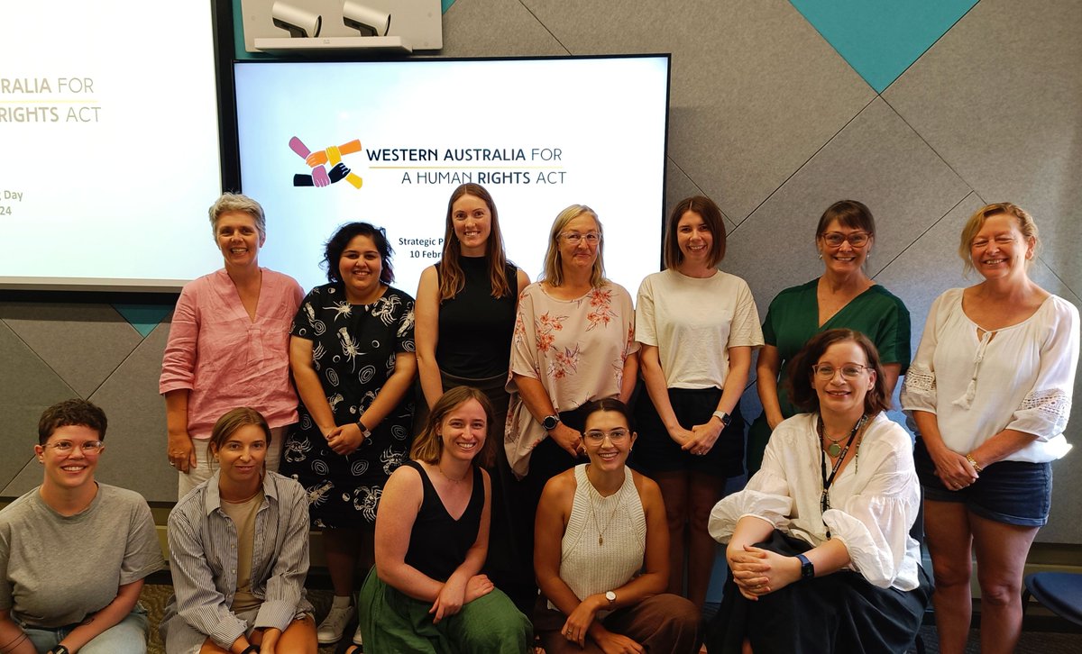 Supporters of the @WA4HRA met this week for our annual Strategic Planning day. We reflected on lessons learned and planned our strategies for 2024. We were also joined by @AusLawyersHR to hear about the ACT and SA campaigns. Head to our website buff.ly/3UxqADE for more.