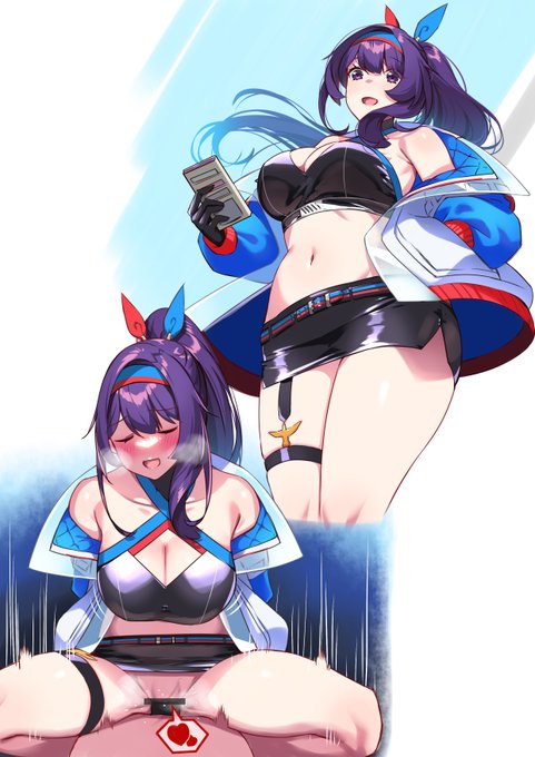 ある六花の衣装を着けているの日枝ちゃん。 