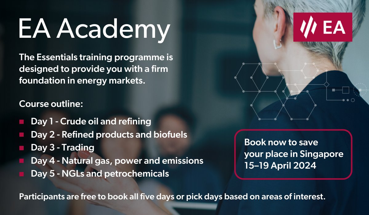 Join us for our inaugural EA Academy Essentials programme in Singapore from 15 to 19 April 2024. Find out more information here - shorturl.at/dpNR3