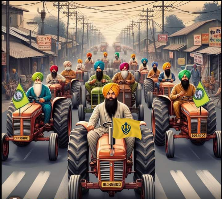 Amartweets001's tweet photo. ਹੇ ਪਰਮਾਤਮਾ, ਹੱਕਾਂ ਲਈ ਸੰਘਰਸ਼ ਕਰਨ ਜਾ ਰਹੇ ਕਿਸਾਨਾਂ ਦੇ ਸਿਰ ਤੇ ਮਿਹਰ ਭਰਿਆ ਹੱਥ ਰੱਖਿਓ 🙏🏻
ਵਾਹਿਗੁਰੂ ਜੀ
#FarmersProtest
#FarmersProtest2024 https://t.co/y1nxA2tsvf