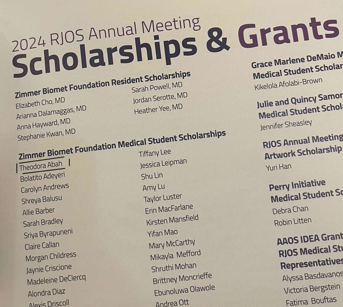 AbahTheodora's tweet photo. Grateful to RJOS for the opportunity to attend the annual meeting in San Francisco, CA #orthotwitter #rjos https://t.co/YN7wCg2tAz