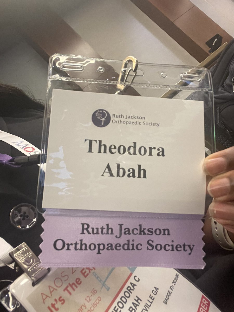 AbahTheodora's tweet photo. Grateful to RJOS for the opportunity to attend the annual meeting in San Francisco, CA #orthotwitter #rjos https://t.co/YN7wCg2tAz