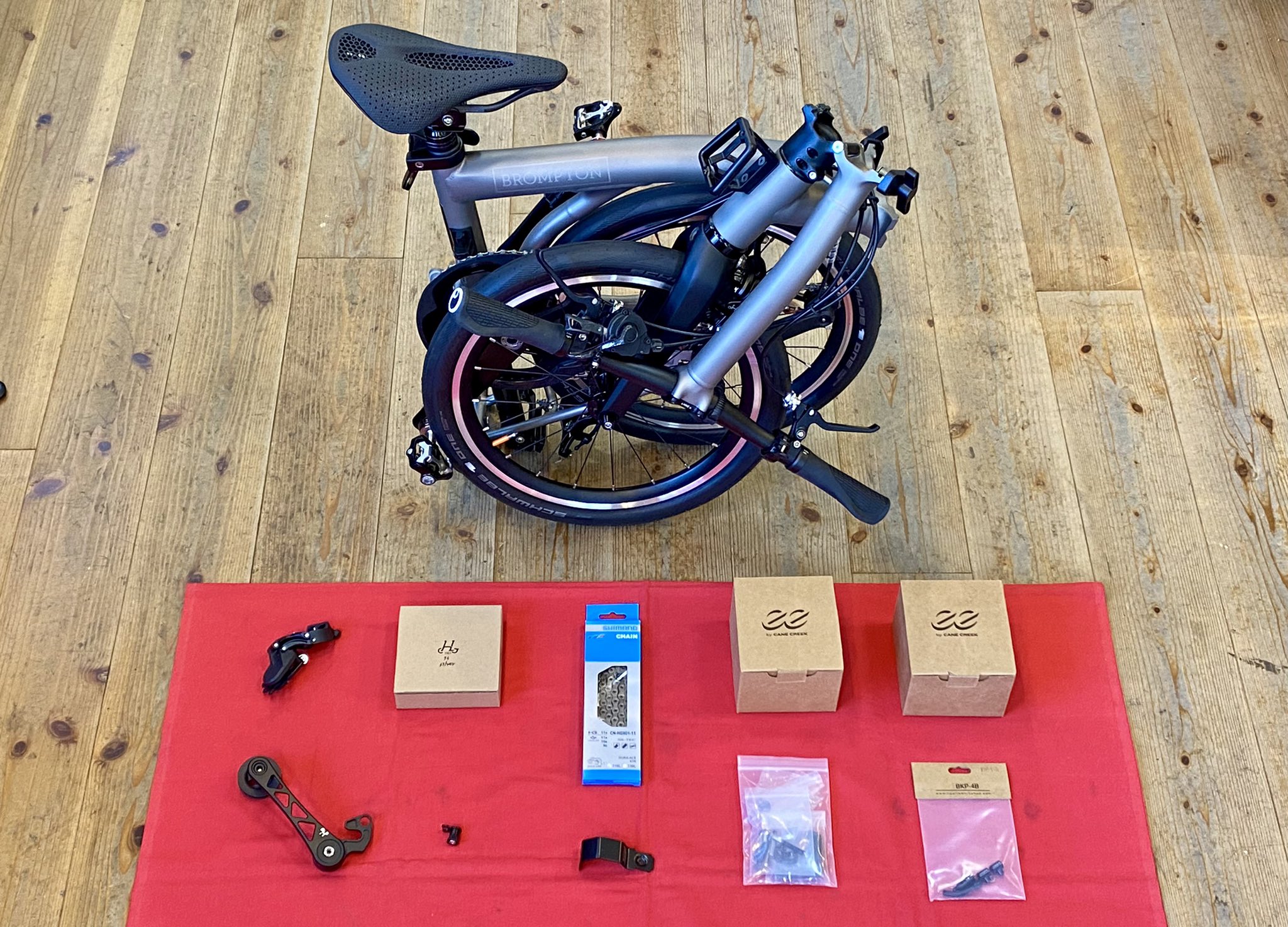 Brompton 外装 2速→3速化キット MiniMODS ブロンプトン