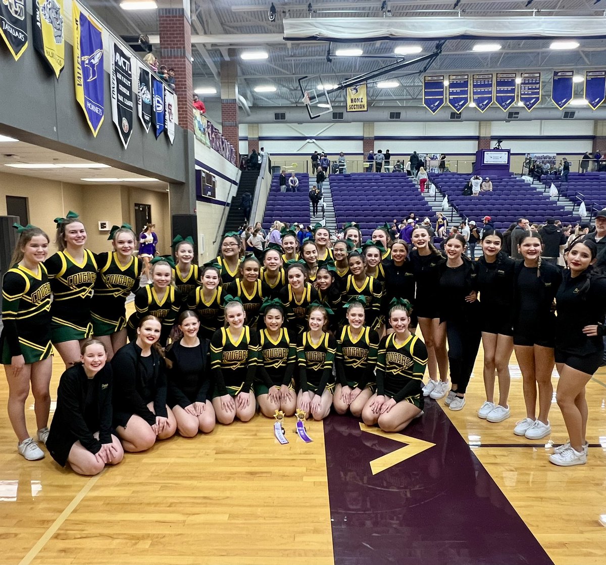 Congratulations to the SHS Peppers &amp; Cheer on their great performances tonight at Rally in the Valley

Peppers performed their hip hop routine and walked away with a Purple Superior rating 

Congrats to all the teams that competed  - Especially our Cougar Spirit squads!!