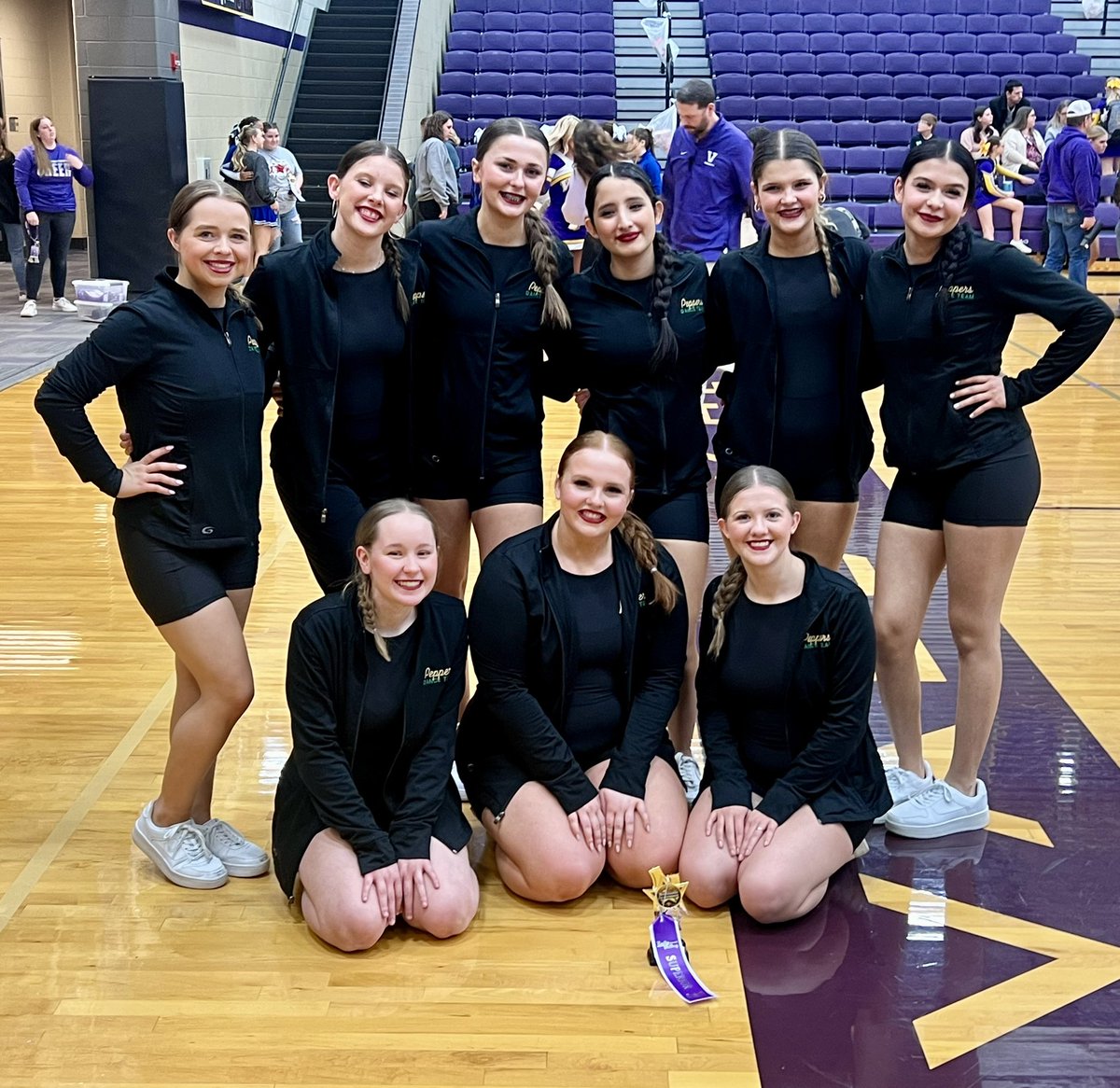 SHSPeppers's tweet photo. Congratulations to the SHS Peppers &amp; Cheer on their great performances tonight at Rally in the Valley

Peppers performed their hip hop routine and walked away with a Purple Superior rating 

Congrats to all the teams that competed  - Especially our Cougar Spirit squads!! https://t.co/840ebTooE5