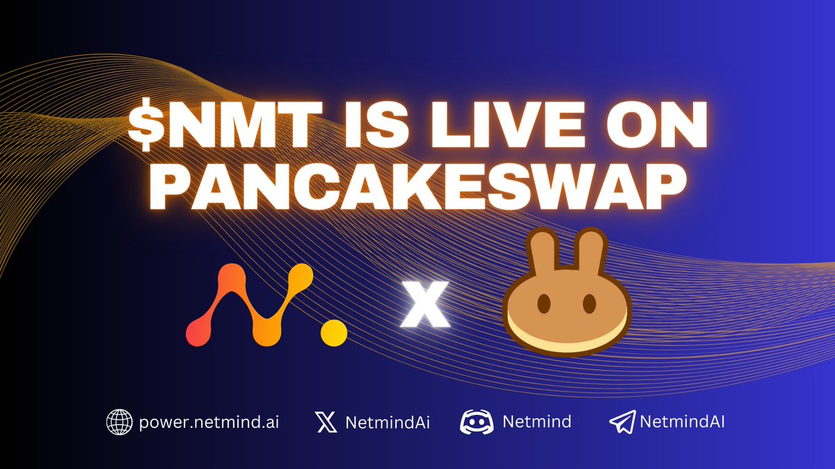 LopisEnakk's tweet photo. Hello guys don't missed @NetmindAi zealy campaign now has listed on pancakeswap grab your position now LFG winner for top 100 #NetmindPower #NMT
https://t.co/kNIWhvBUtN https://t.co/BSGBIG3IoL