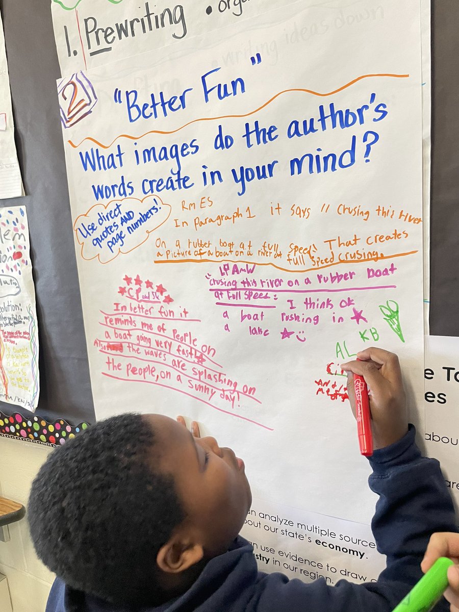 HulliganExplore's tweet photo. Going vertical with our poetry analysis today. @D59Rupley 4th graders are wrapping up our literacy unit exploring different art forms.
Finish this sentence: Art is ______.
#writingaboutreading #onedistrictoneteam #riseuprupley https://t.co/WOTm2JZENx