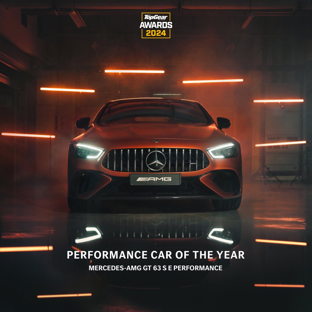 Drive to a new dimension of performance with the most powerful AMG yet. We are thrilled to announce the recent win of the Mercedes-AMG GT 63 S E Performance as 'Performance Car of the Year' at @TopGearMagIndia Awards 2024. #MercedesAMG #MercedesBenzIndia