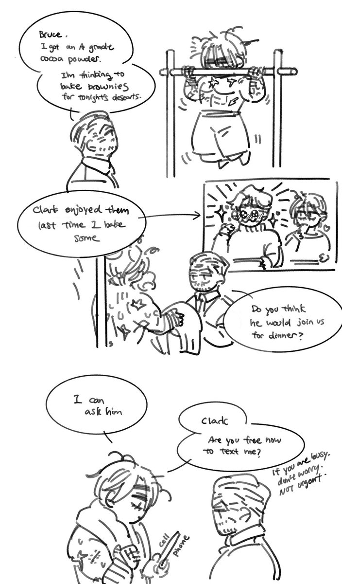 Superhearing texts 

Battinson #superbat + Alfred 