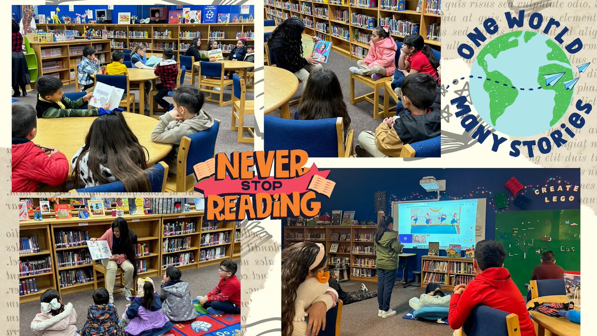 Thank you to all our Deset Wind middle school guest readers who read to our littles for World Read Aloud Day! What a special time here in the library! 📚💛💙🌎
#SISD_Reads #SISDLibraries @DW_K8S