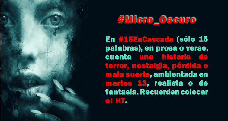 alda_pascuzzo's tweet photo. En otros países es el Viernes 13, acá es el Martes 13: 
     "Ni te cases, ni te embarques, 
          ni de tu casa te apartes".

Propongo un #Micro_Oscuro sólo por hoy, martes 13/02/2024.

Participen acá en @aldanalisis o en la cuenta @PoetiRETO

#13febrero #LaVidaEnVersos ⏬ https://t.co/COxSHzu2hr