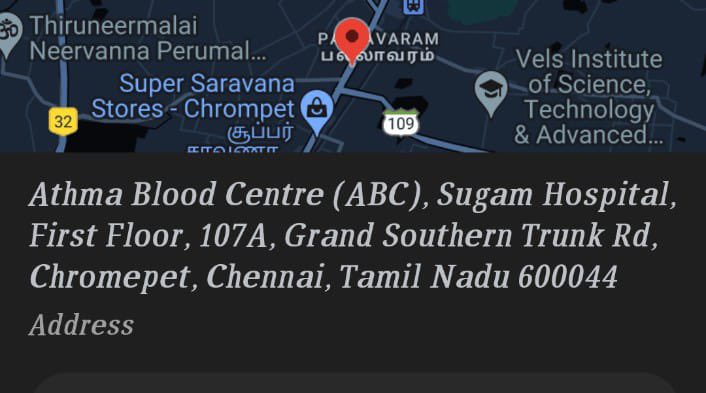 VettriTheatres's tweet photo. Not Spam ! 
Helping out @santhanam_offl 

“My Father Mr. B. Karmegam admitted in Kavitha ortho Hospital, Chromepet need any group of blood for his surgery today. So Kindly any blood donor give any group of blood at below mention hospital and inform me. My mobile no. 9381046373 .Iam Mjf. Ln. Selvakumar L/c of Madras Royapuram District 324L. 🙏”