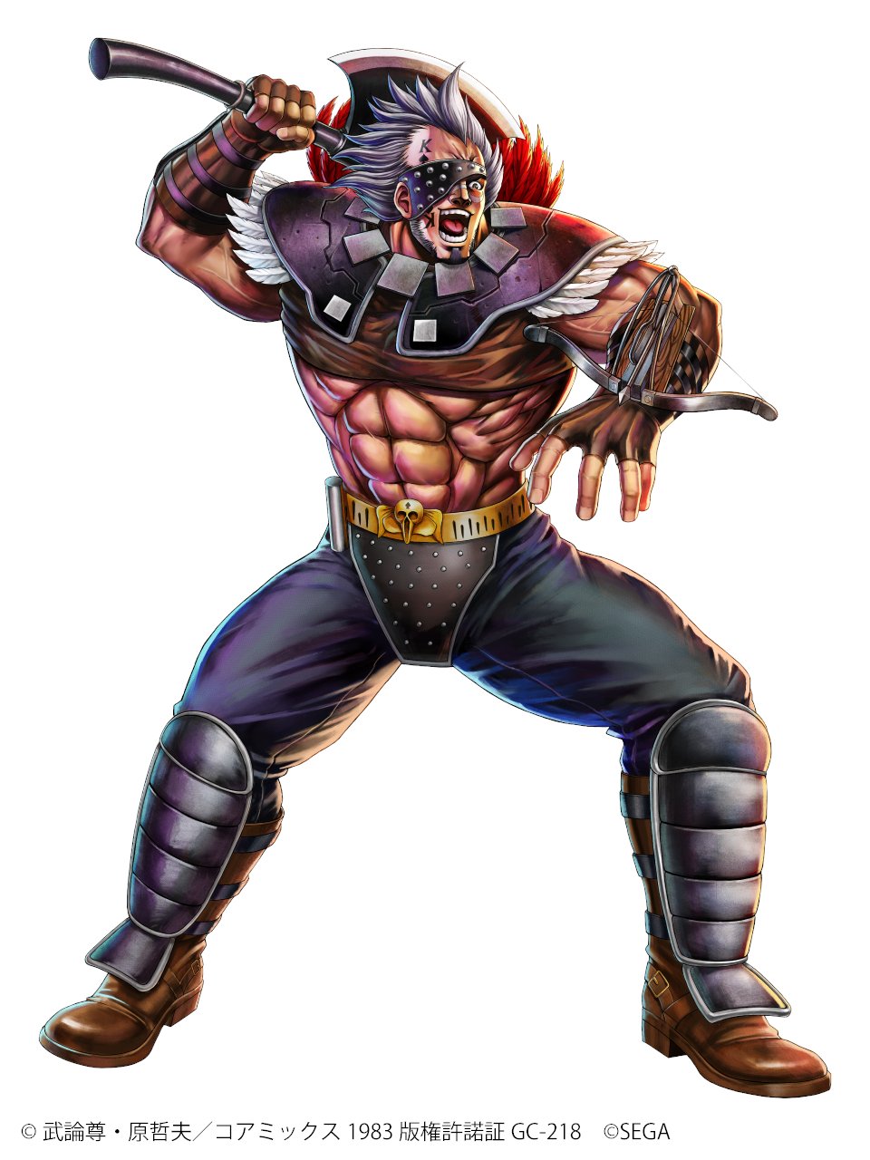 北斗の拳199X 　スペード 海洋堂XEBEX 北斗の拳199Xシリーズ スペード初版