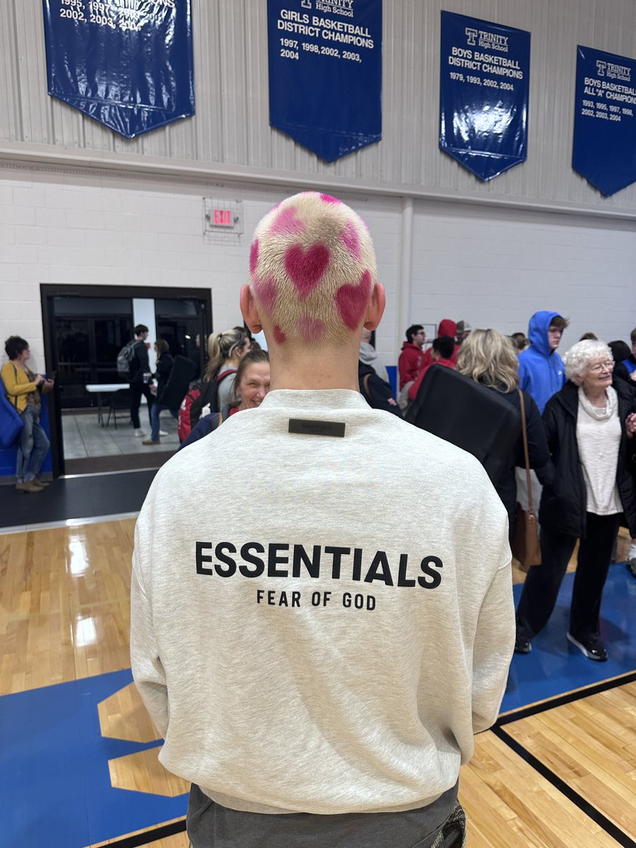 How about the Hornets Dec Lewko in the valentine spirit for Hornets game tonight.