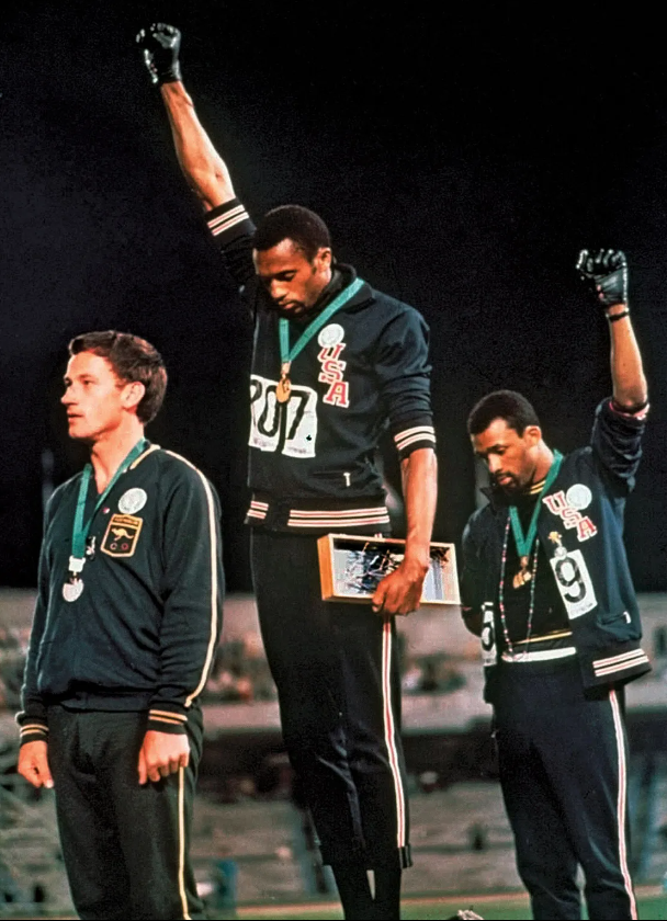 Day 12 of #BHM Tommie Smith was a world class sprinter who protested (along with John Carlos) on the winner’s podium at the 1968 Summer Olympics in Mexico City. Due to their actions, Smith and Carlos were temporarily banned from amateur athletics. Tommie Smith was inducted into