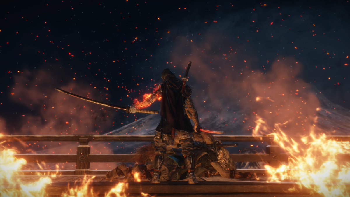 Platinum #58 - Sekiro: Shadows Die Twice Really fun game with my favorite combat in a FromSoft game to date. The parrying is too damn clean. Grinding for XP made me lose my mind though.