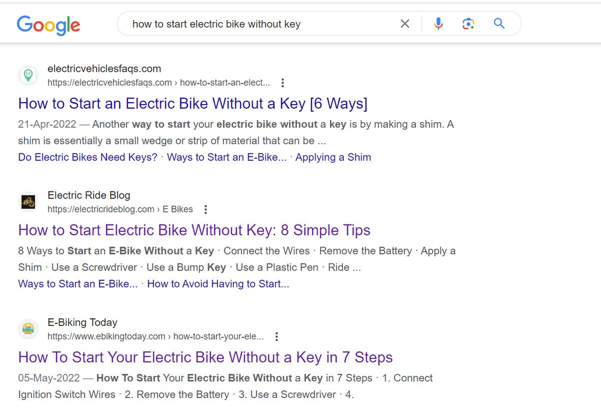 Another article ranks No.2 on Google search results.