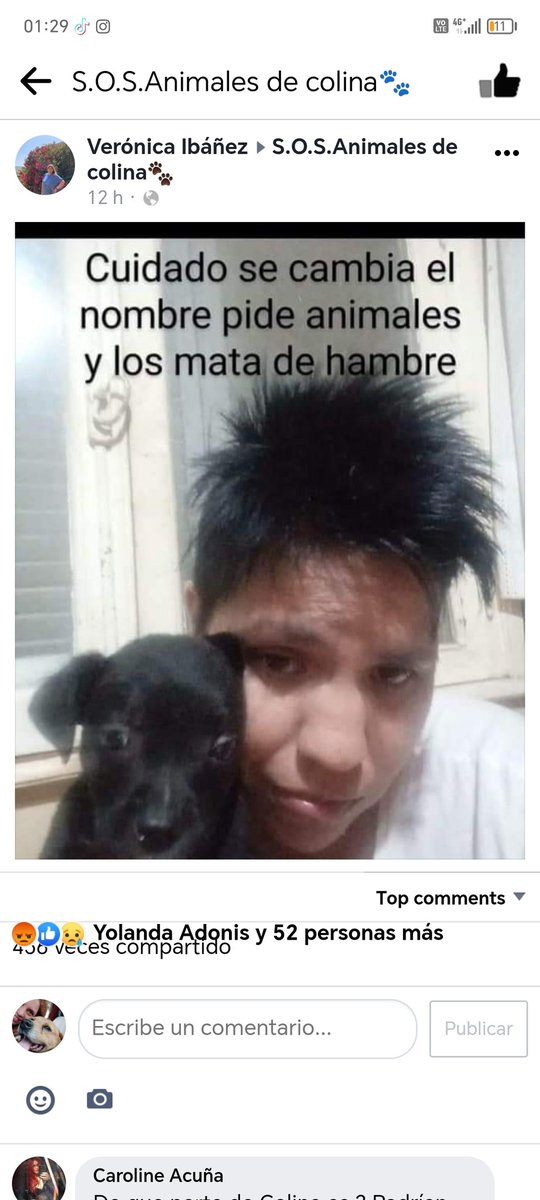 No me pregunten nada, yo no se  pero en el grupo de rescatistas pidieron difundir y yo soy obediente cuando me piden algo