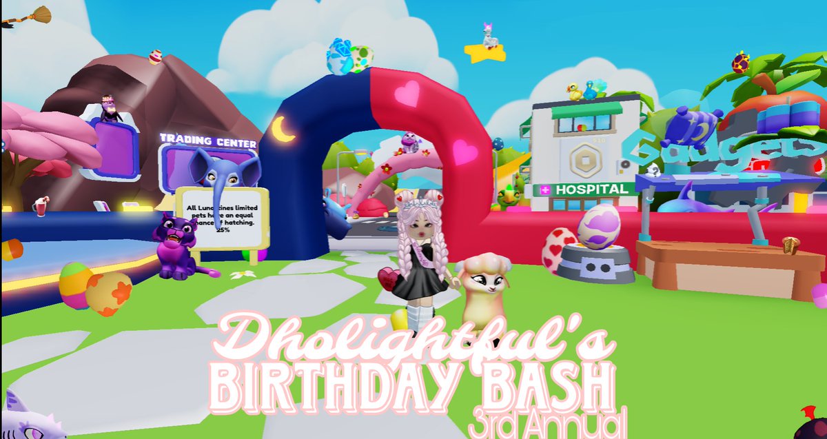 Dholightful's tweet image. Bit late but finally here!!!
Celebrate my birthday with me in @RoPetsGame in style!!

Can you spot all 36 prizes? 👀
Everything in the picture is what you get!

Must retweet and subscribe to my YouTube to enter.

youtube.com/@DholightfulGa…

End Feb 27th

#ropets #roblox