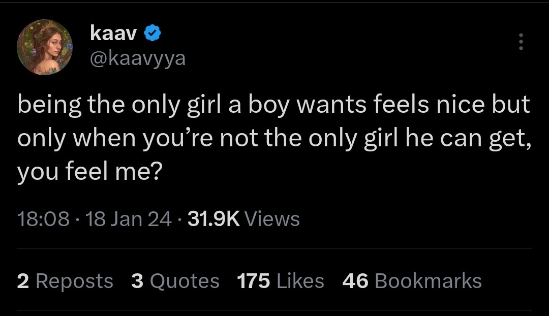 Girls want a guy who other girls want