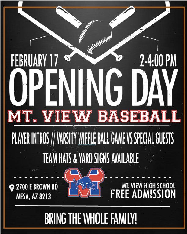 Cannot wait to share this day with our SPECIAL GUESTS! 

Introducing our 3 levels and playing a showdown baseball game with our guests! 

Come one come all and cheer on our program as we begin our 2024 Season!