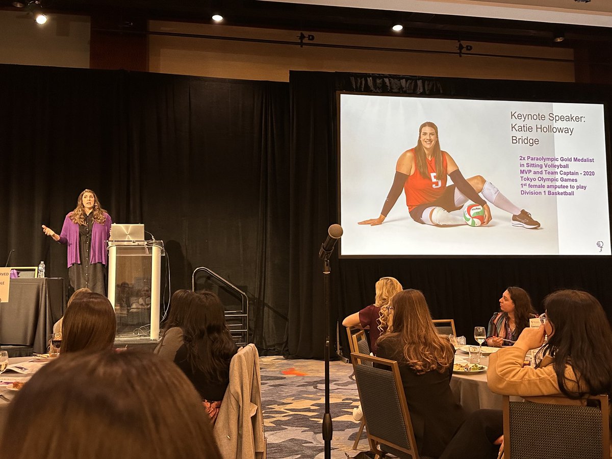 Powerful lessons from our ⁦@RJOSociety⁩ keynote speaker Katie Holloway Bridge: “Lead from anywhere in the room” ⁦@AAOS1⁩ #aaos2024